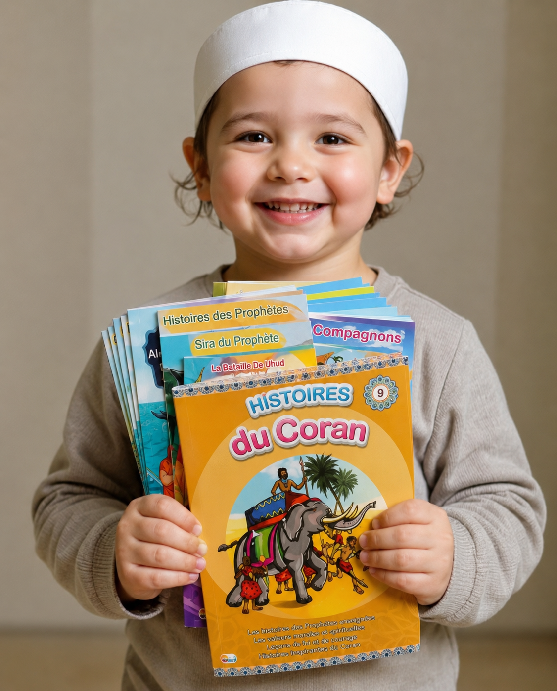 Collection Dar Al Quran — 40 Livres Islamiques  Illustrés pour Enfants | Histoires du Coran,  Prophètes, Compagnons & Sira
