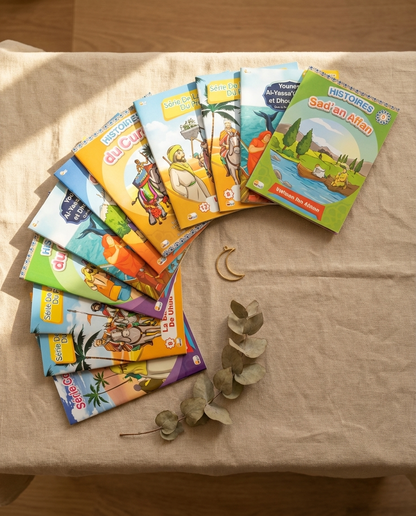 Collection Dar Al Quran — 40 Livres Islamiques  Illustrés pour Enfants | Histoires du Coran,  Prophètes, Compagnons & Sira